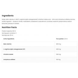 Ostrovit-shot-80ml-values