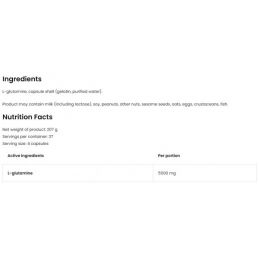 Ostrovit Glutamine 150caps values