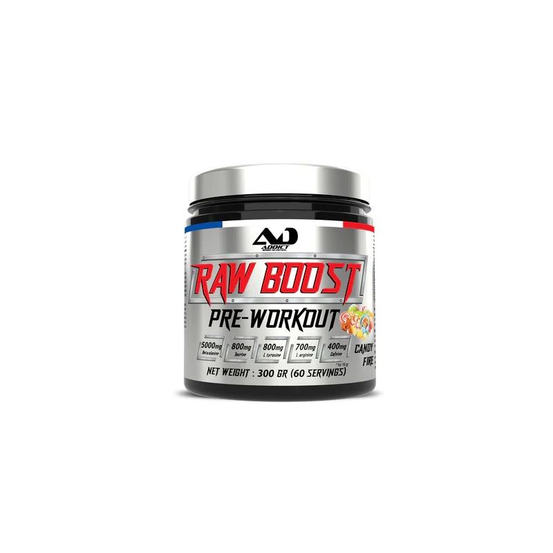 addict raw boost 300g