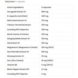 7nutrition volcano 150caps values