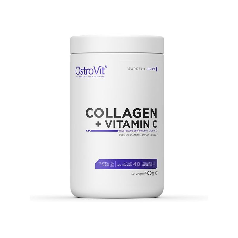 ostrovit collagen + vitamin C 400g neutre