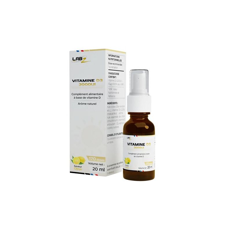 labz nutrition vit d3 spray 2000 ui