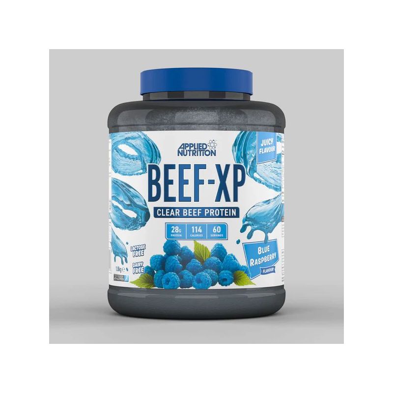 applied beef xp clear protein 1.8kg  blue raspberry
