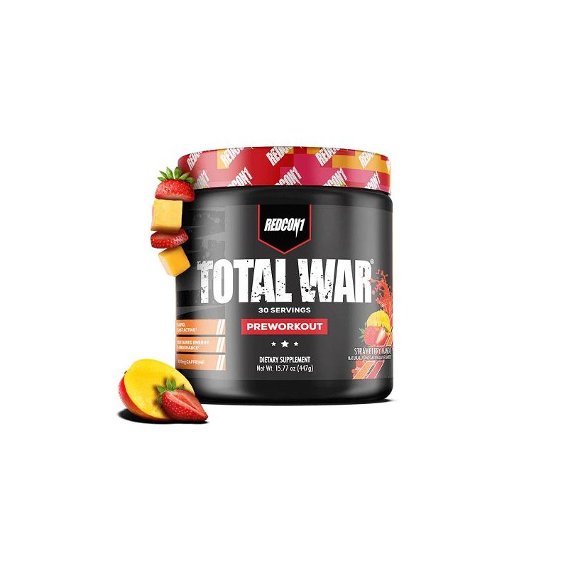 redcon1 totalwar 30servings fraise mangue