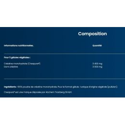 dynveo creapure creatine 180caps values