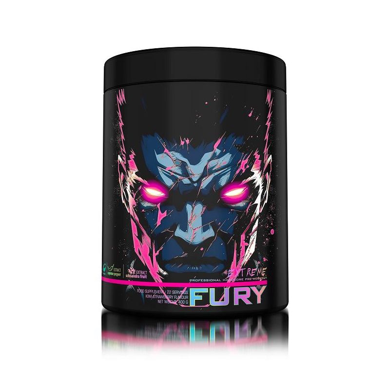 genius fury extreme 400g kiwi strawberry
