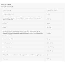 hiro lab NAC advanced detox complex 90caps values