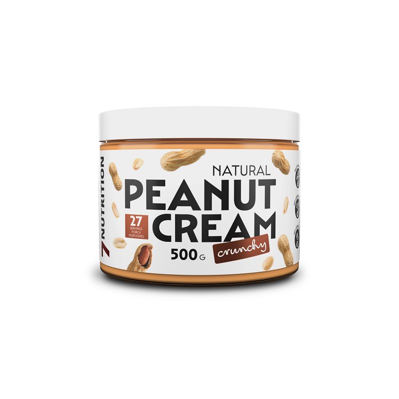 7nutrition peanut butter 500g crunchy